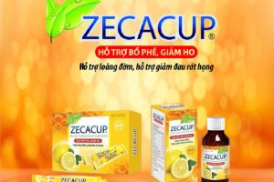 Zecacup – Giảm ho rát họng
