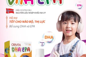 🌻 ORIVITA – BỔ SUNG DHA, EPA và VITAMIN A – MẮT SÁNG BÉ THÔNG MINH 🌻